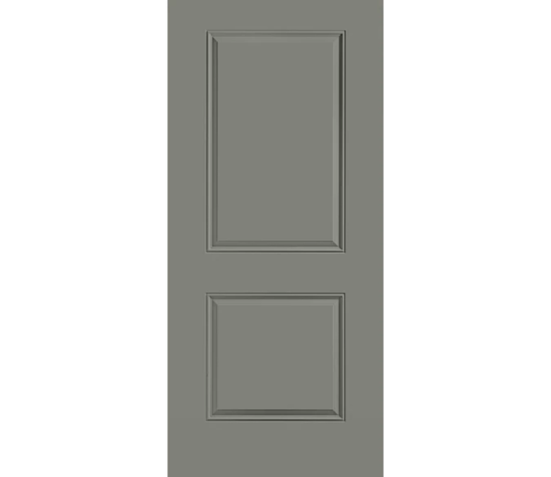 Murfreesboro 2 Panel Square Steel Entry Door