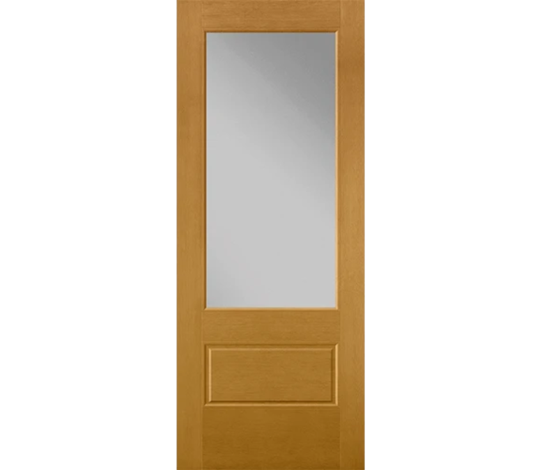 Murfreesboro 3 Quaters Light Fiberglass Entry Door