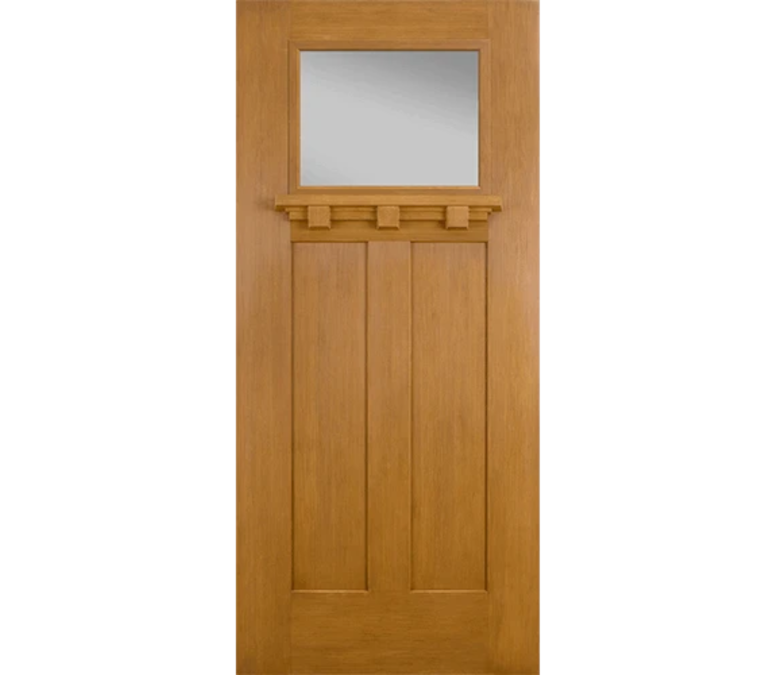 Murfreesboro Craftsman Light Fiberglass Entry Door